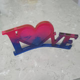 Love Photo Display Silicone Mould