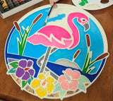 Resin Blank - Flamingo