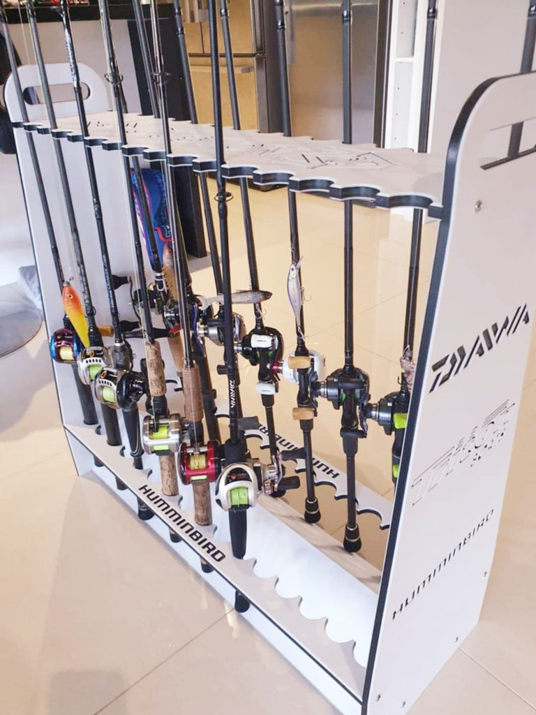Rod Holder Free Standing (32 rods) – Fibrefinish