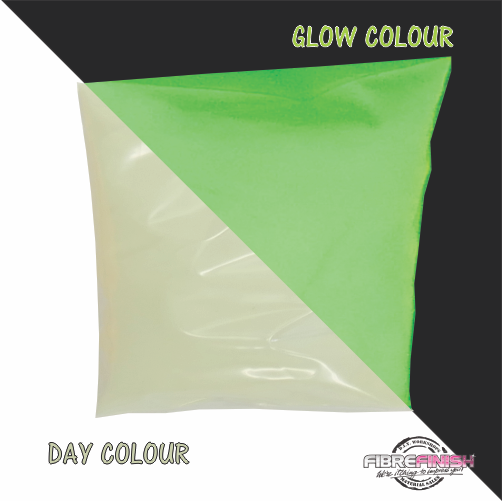 Glow In The Dark Powder (Yellow - Green) - Fibrefinish