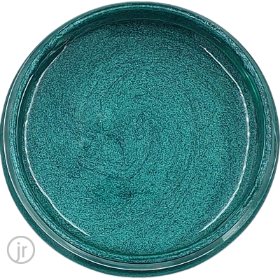 JR Epoxy Pigment Paste - Peacock Green Luster