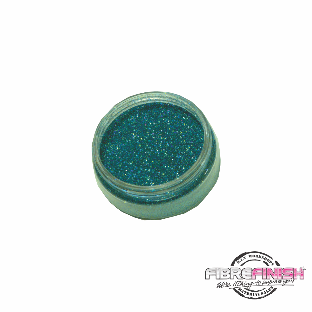 FibreFinish Powder - Turquoise Glitter