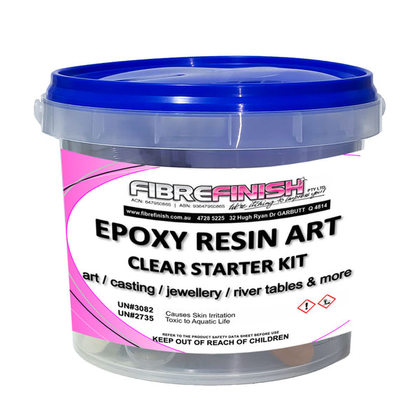 Resin Art Starter Kit - 2:1 Clear Epoxy